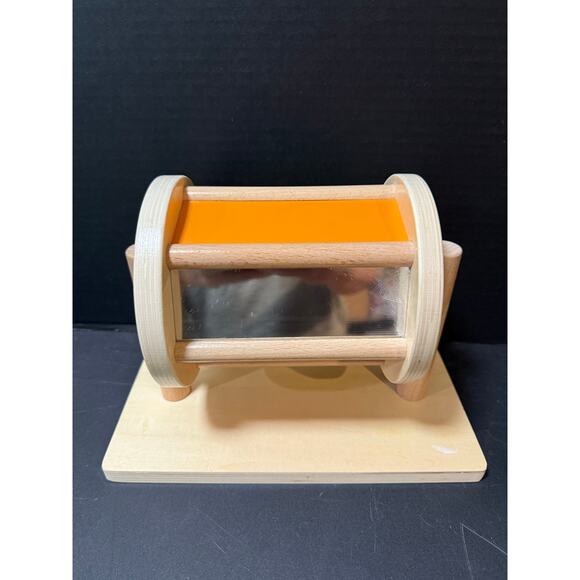 Lovevery Spinning Rainbow Montessori Wooden Toy 5-6 months rattles sensory - Picture 1 of 6